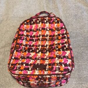 Vera Bradley insulated Lunch Bag Houndstooth Tweed